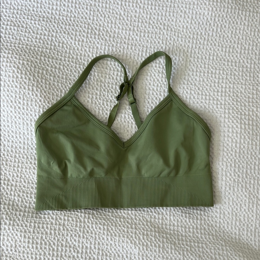 Lululemon Sports Bra Green Women's Sports Bra